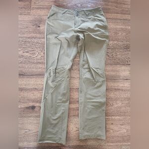 Marmot Khaki Rollup Hiking Pants Size 8
